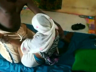 Islamic Girl with Veil on Her Head Fucked by an Imam