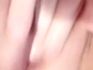 Horny Hot Babe Masturbating While Everyone Is Occupied