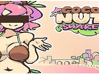 Coconut Shake - Perfect Breast Milking On The Beach! - 100% Game [hentai Game]