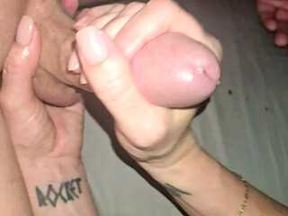 Big Cock Cumshot Surprise
