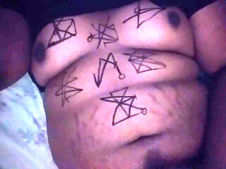 BBW Enby Edging and Cumming