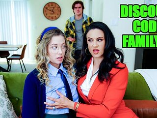 Handjob xxx with impressive Penny Barber and River Lynn from Perv Mom