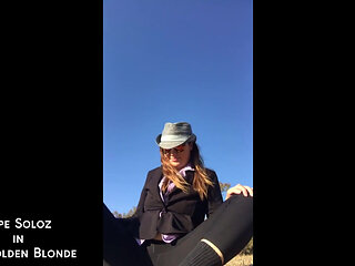 On golden blonde starring Hope Soloz