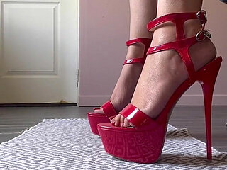 I Ignore You During a Show Ignore Cam Seen on My Stiletto Heels