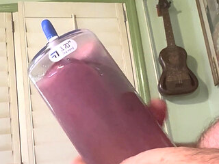 Feeling frisky during a week night pumping cock giant