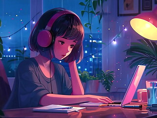 Lofi chill   rain - Descansa unos minutos