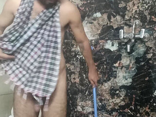 Indian desi man enjoy shower and masterbation show with neighbour police officer uncle pakistani daddy teacher army officer e gr