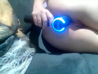 Big Booty Curvy MILF Ass Fucking with Toys