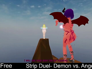 Strip Duel: Demon vs. Angel