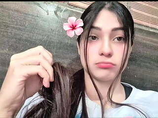 I show my big tits and my pussy to my stepdad