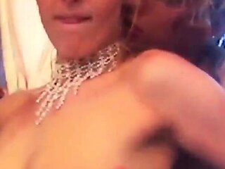 Page is a sexy blonde Milf who sucks and fucks a big cock