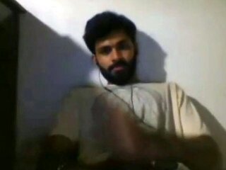 Big-Cock Indian Guy Jerks Off on Webcam