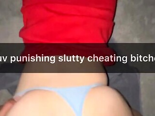 Amateur college girl gets caught cheating on cam with a sexy guy