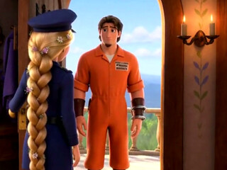 Rapunzel's Innocent Blowjob with Flynn Rider