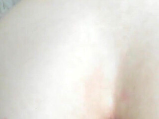 Anal Sex with a Creampie, but with an Incredible Orgasm Using a Dildo