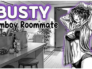 Asmr Your Busty Tomboy Roommate Catches You Watching Titjob Porn