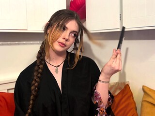 Brunette Solo Webcam Masturbation