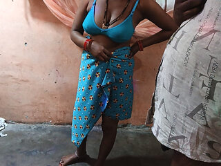 Sex with landlord for her big boobs bhabhi