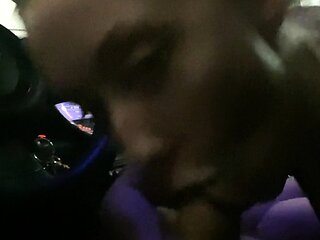 Blonde Blowjob Outdoor