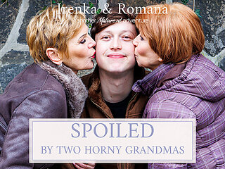 Grandmas Irenka And Romana Seduce A Toyboy In A Hard Fucking Threesome