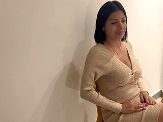 Natural Big Tits 19-Year-Old Takes Milf to Her Place
