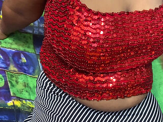 The boss's wife was fucked by a poor boy (with Hindi voiceover)