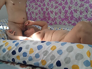 Sucking Lying Down