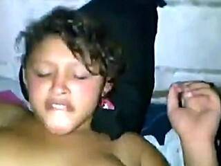 She recorded herself to fuck him in a schoolgirl sex night