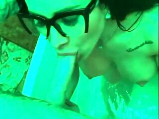 Real blonde amateur giving a POV blowjob