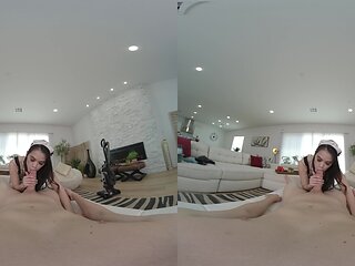 Dancing Asian Housekeeper