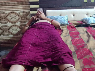 Bhabhi ki chut per ghee laga kar choda