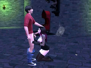 jv animation A hot vampire