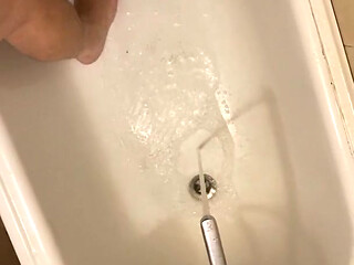 Pee with a Guy on Top of Each Other