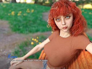 Off the record: cute red head girl in the park ep 7