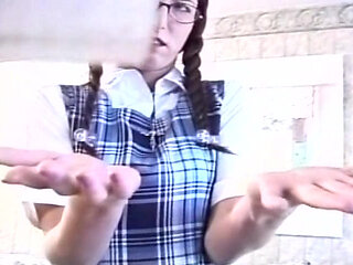 Shy Teen Girl Spreads Her Buttchicks for Some Spanking