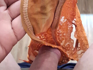 Cum panties with cream