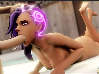 Tight Ass Ada Wong Full Course Fuck, Short Stack Sombra Facial, Petite Shadowheart Rides a Cock