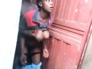 Desi Indian Bhabhi Fucked Hard by African Security Guard - Hot Homemade Sex