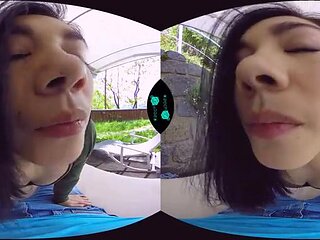 Asian creampie: Blowjob, Doggy  Cowgirl VR Porn