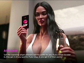 MILF massages and jacks me off after card game