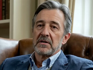 Walter and other old British gentlemen stroke their cocks and discreetly reach orgasm. - AI Generated