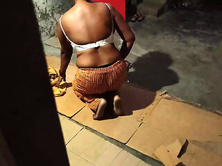 Big Ass bhabhi Changing her cloth and boy watchig on her bhabhi caught him and punish him with fucking