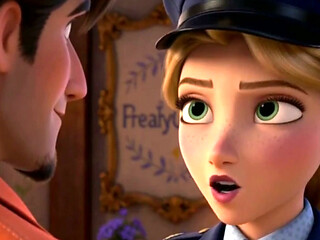 Rapunzel getting fucked by Flynn Rider - Animated Porn (HD)
