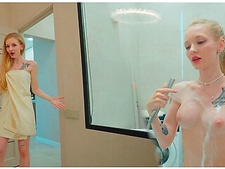 My Stepsister Caught Me Peeping At Her In The Shower - Dolly Rud