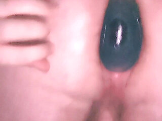 Sissy Large Buttplug Anal Pop Fun
