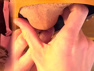 Forbidden gloryhole debut: Slender blonde straight teen (18) wildly blown by gay boy - The shocking twist afterwards!