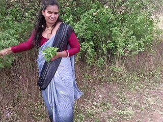 Indian couple going to the jungle and having sex
