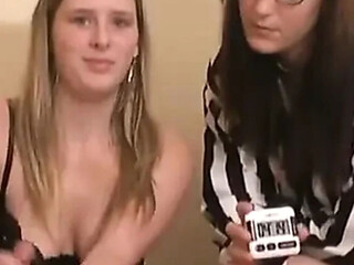 Beat the Cock: Erica and Mandy in a Hot Threesome with Cumshot