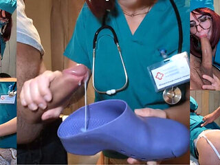 Hot Italian Doctor Fucks Horny Patient - Nurse Sex in Hospital Uniform