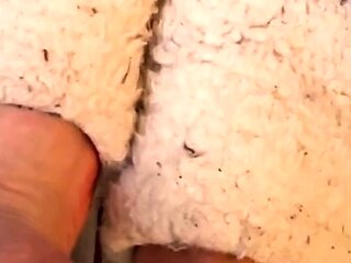 Foot fetish Close up feet and toes tease